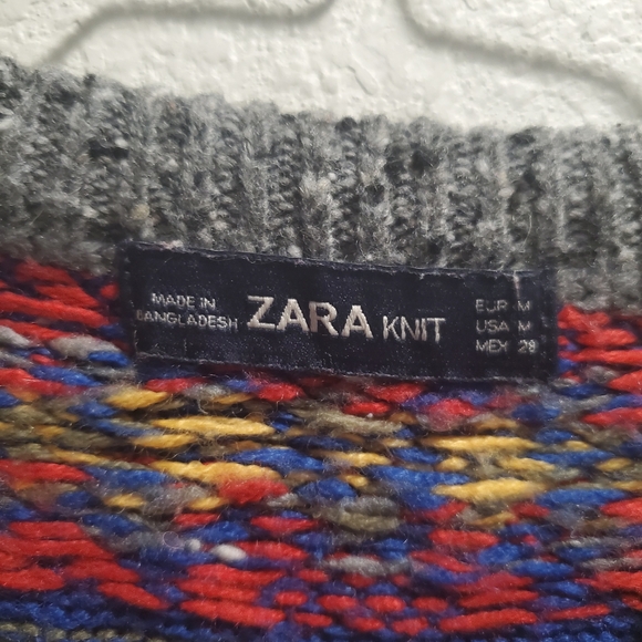 Zara Knit Crewneck Sweater - Picture 3 of 5
